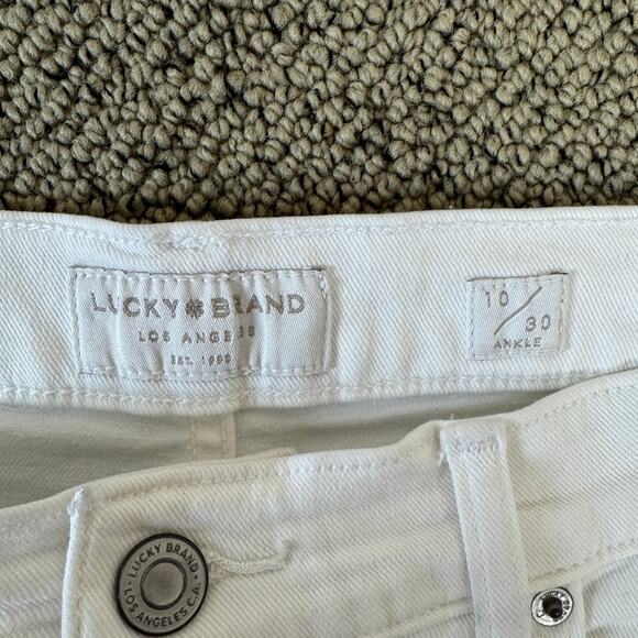 Lucky Brand High Rise Skinny Bridgette Button Fly Jeans US Women's 10/30 - Picture 3 of 9